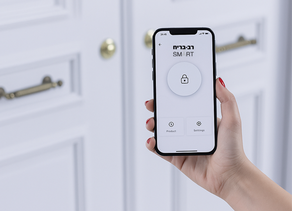 מנעול חכם לדלת לוקאפ LockApp X